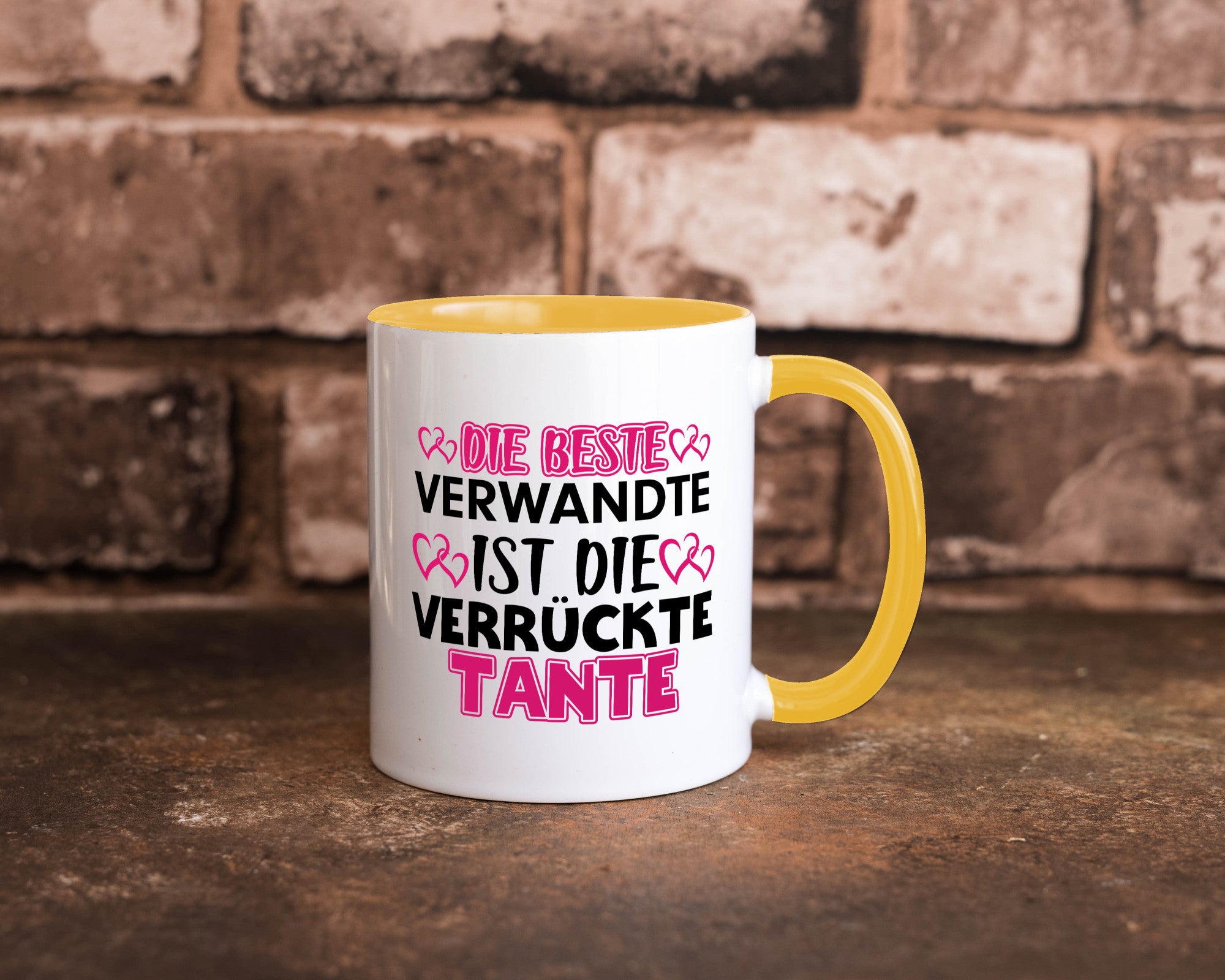 Verrückte Tante | Spruch Patentante Verwandtschaft lustiger Geschenk Humor