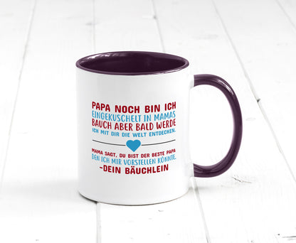 Schwangerschaft | Vaterschaft Tasse Papa Spruch Geschenk Familie Geschenkidee