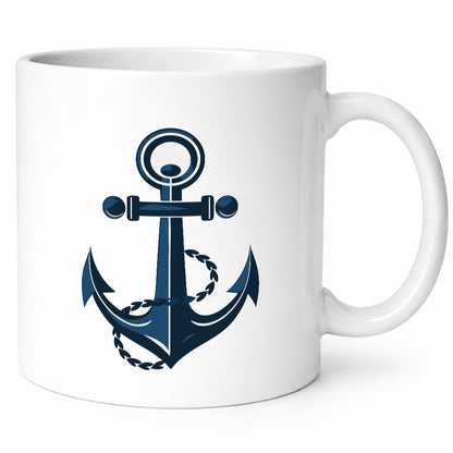 Anker | Käpten Kapitän Schiff Boot lustiger Spruch Geschenk Humor Geschenkidee