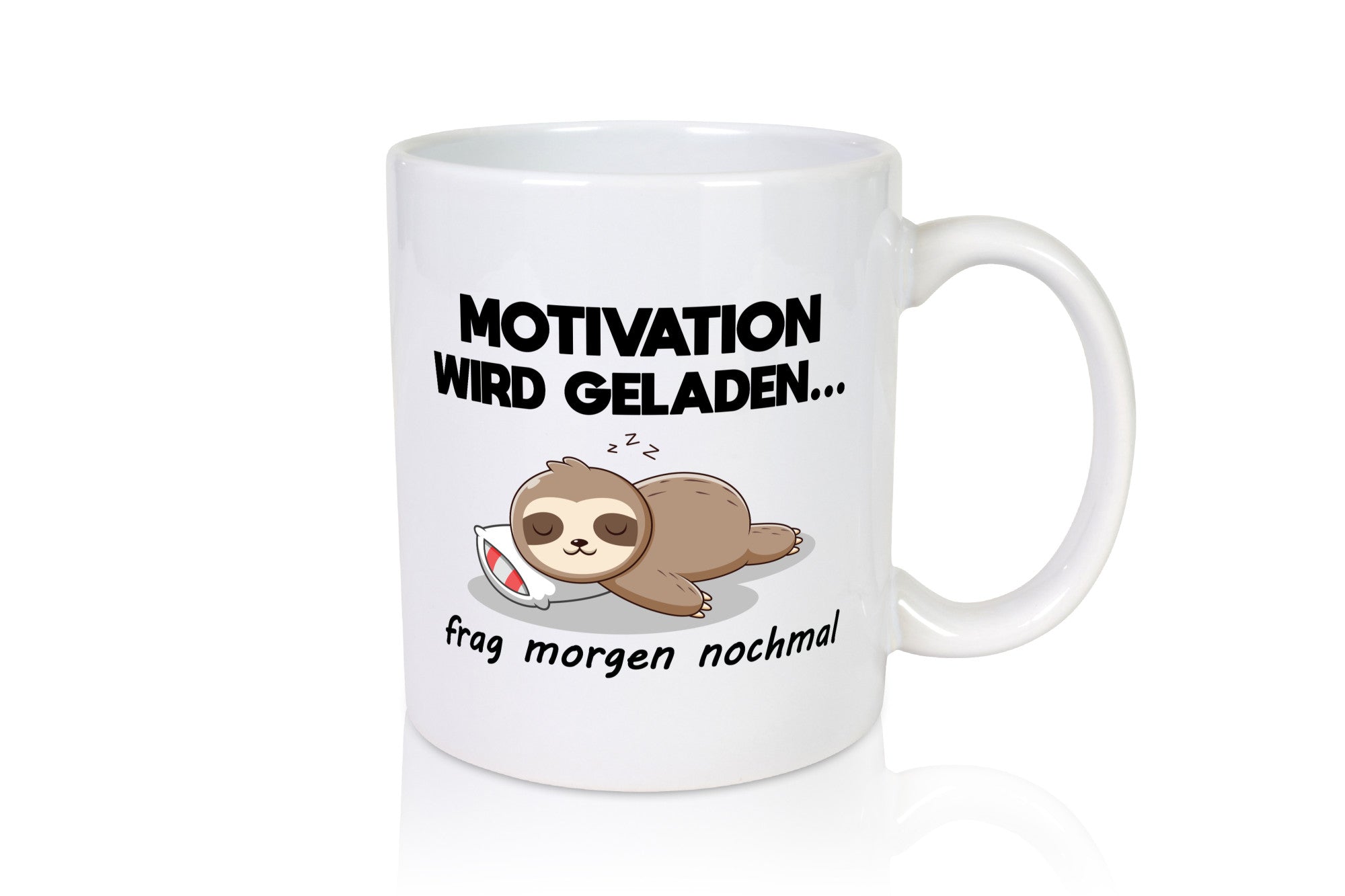 Motivation wird geladen | Frag morgen nochmal Faultier lustig Tierliebhaber