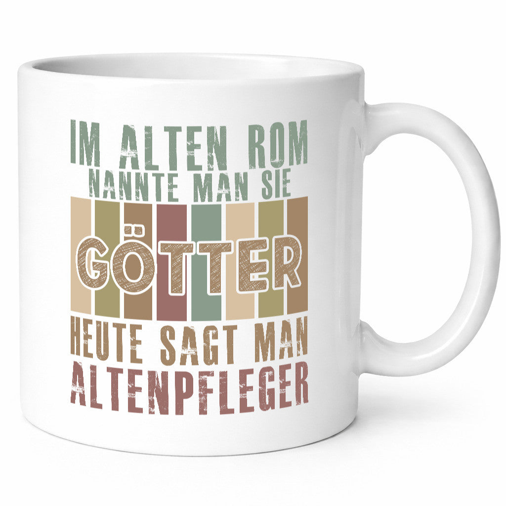Heute sagt man: Altenpfleger | Pflegepersonal Geschenk Humor Geschenkidee