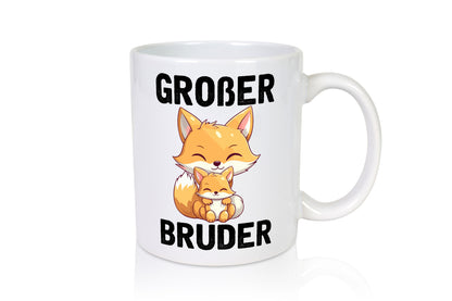 Ich werde großer bruder | Fuchs Schwagerschaft Geschenkidee Humor Tasse