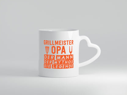 Grillmeister, Opa, Mann, Mythos, Legende | Grillbesteck Geschenk Familie