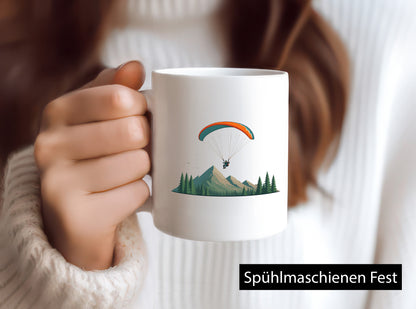 Gleitschirm | Motiv Paragleiter Gleitschirmfliegen vl8 Geschenk Humor