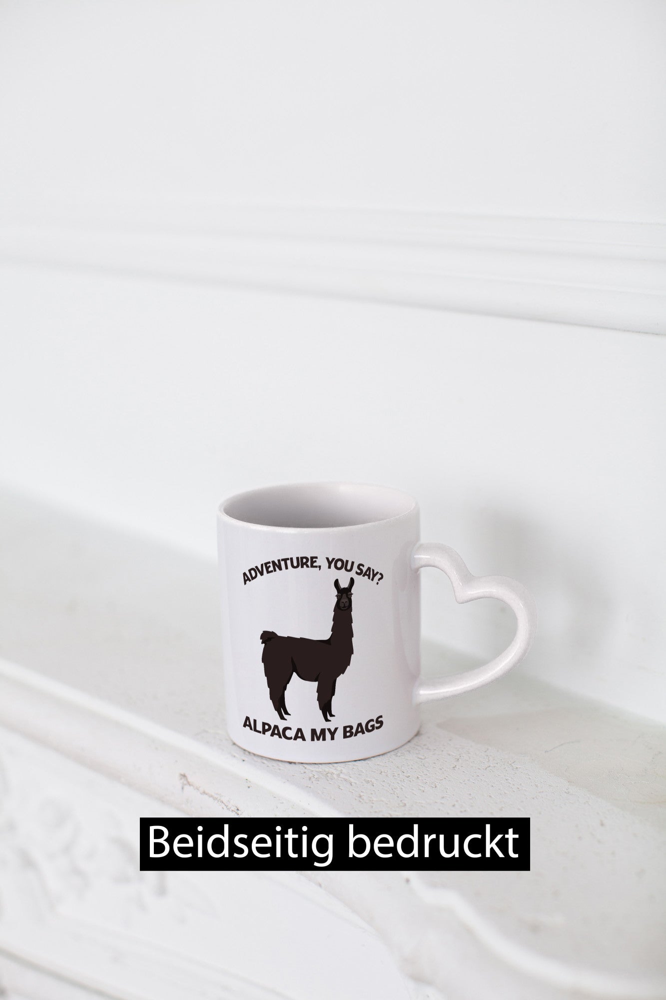 Adventure, Alpaca | Humor Geschenkidee Tasse