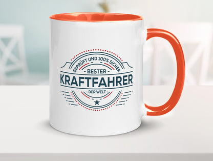 Geprüft und sicher: Kraftfahrer | Lastwagen LKW Fahrer Geschenk Humor