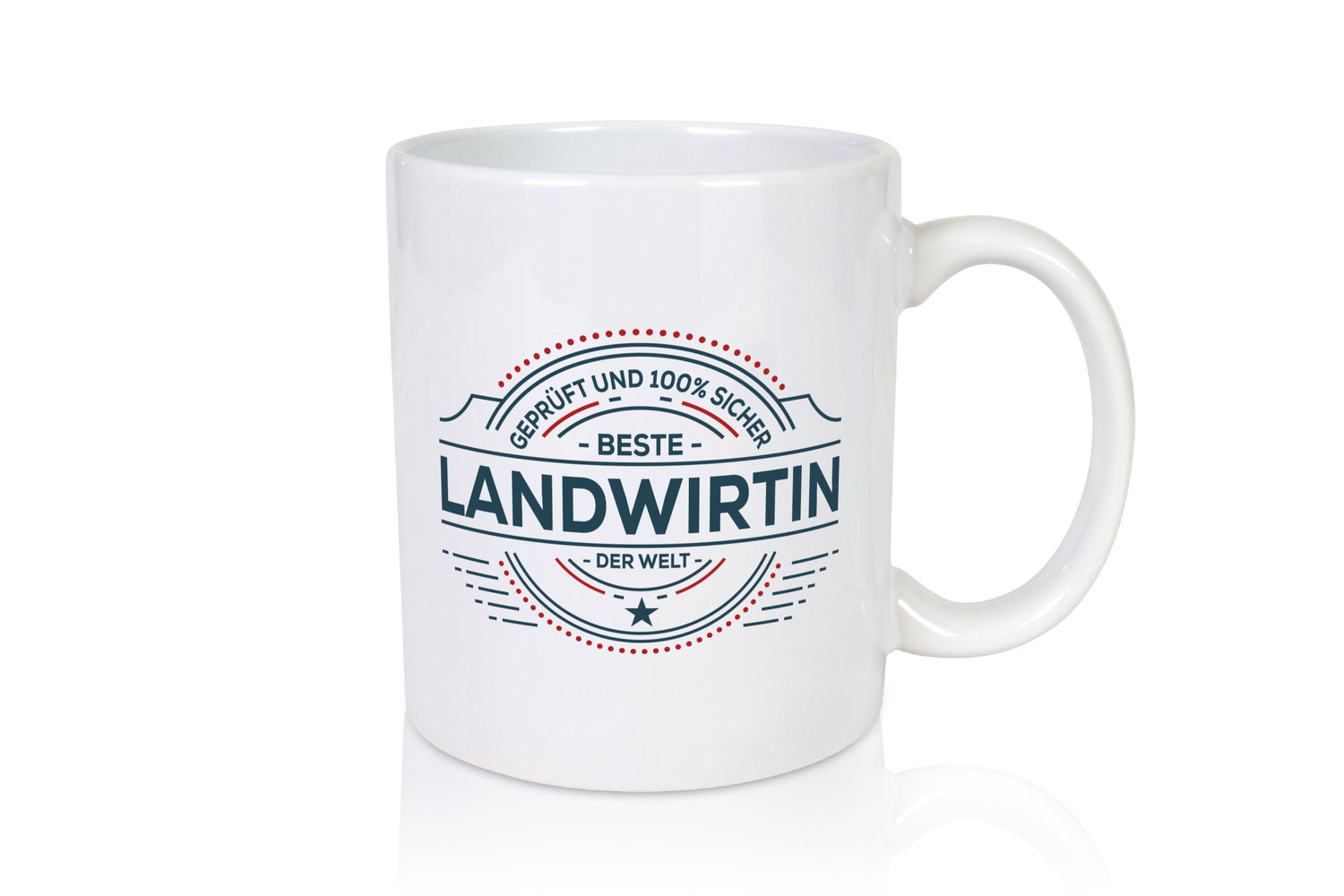 Geprüft und sicher: Landwirtin| Bäuerin | Landwirtschaft Geschenk Humor