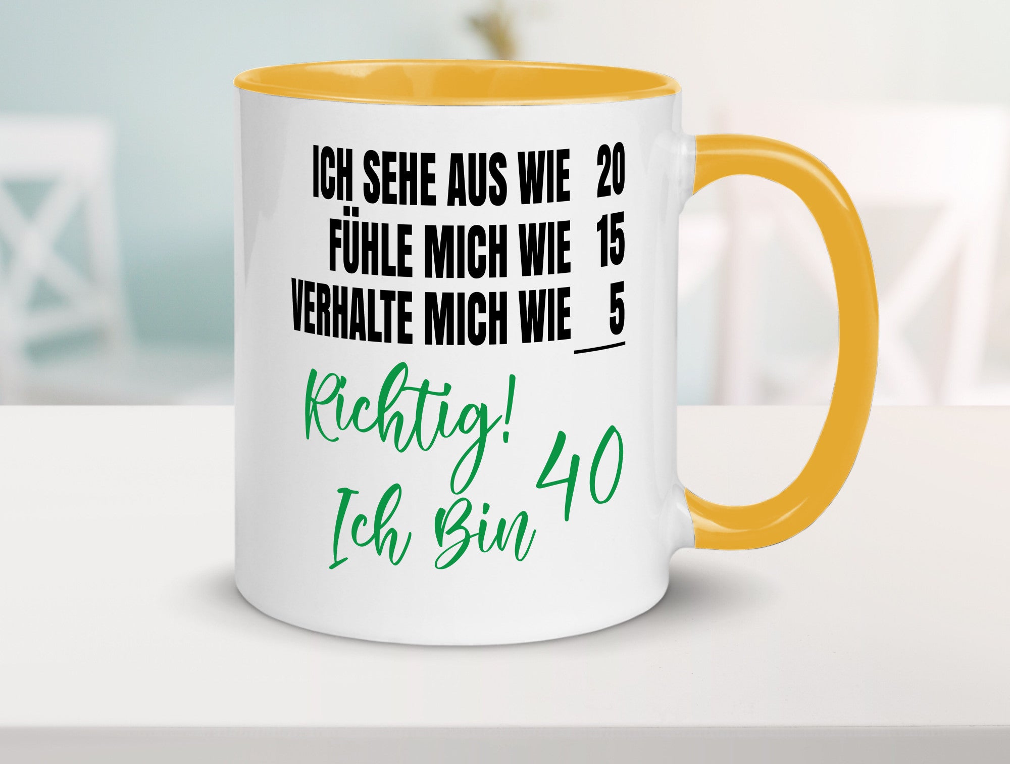 Ich bin Jung | 40 Geburtstag Verhalte mich wie ein Kind Geschenk Geschenkidee