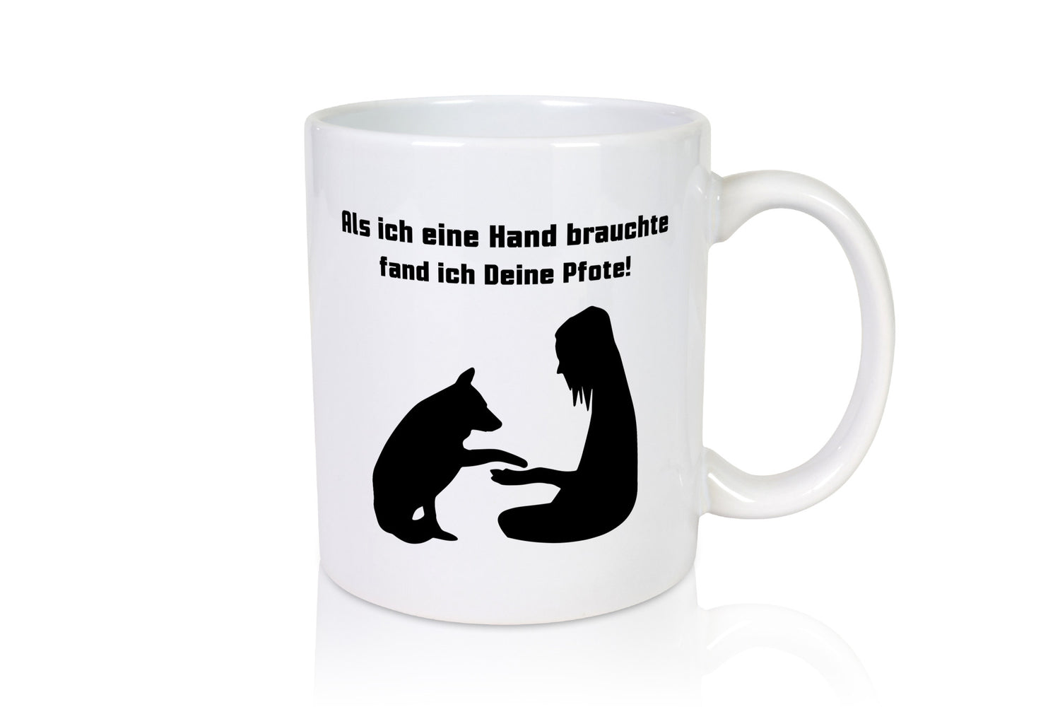 Deine Pfoten halfen mir | Tierfreunde Hund Geschenk Tierliebhaber Humor