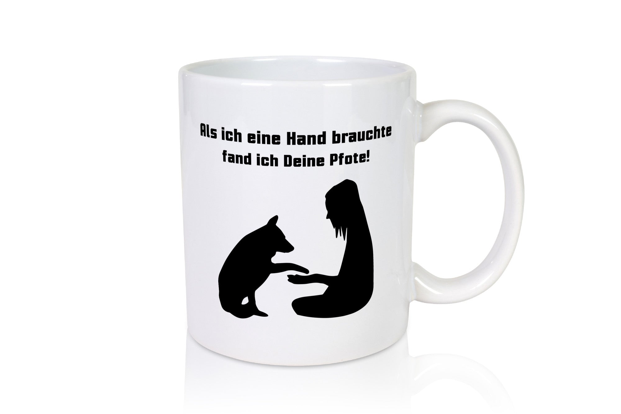 Deine Pfoten halfen mir | Tierfreunde Hund Geschenk Tierliebhaber Humor