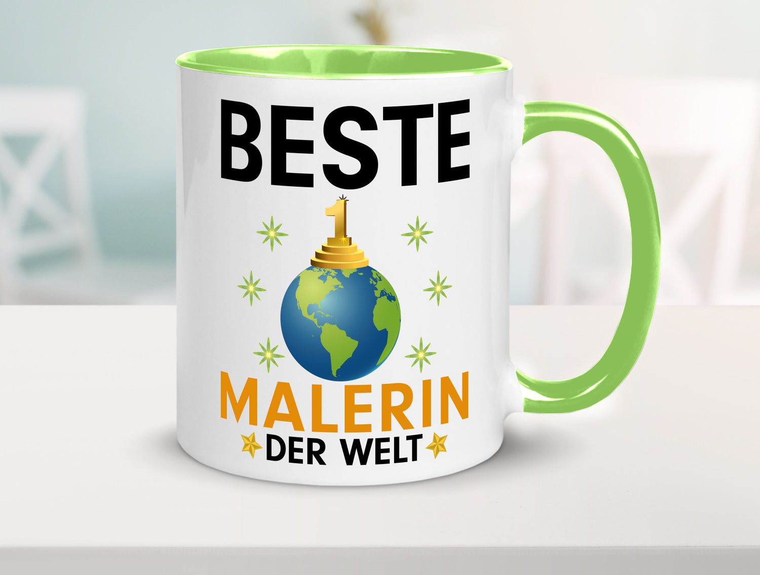 Welt Bester Malerin | Malerinnen Geschenk Humor Geschenkidee lustiger Spruch