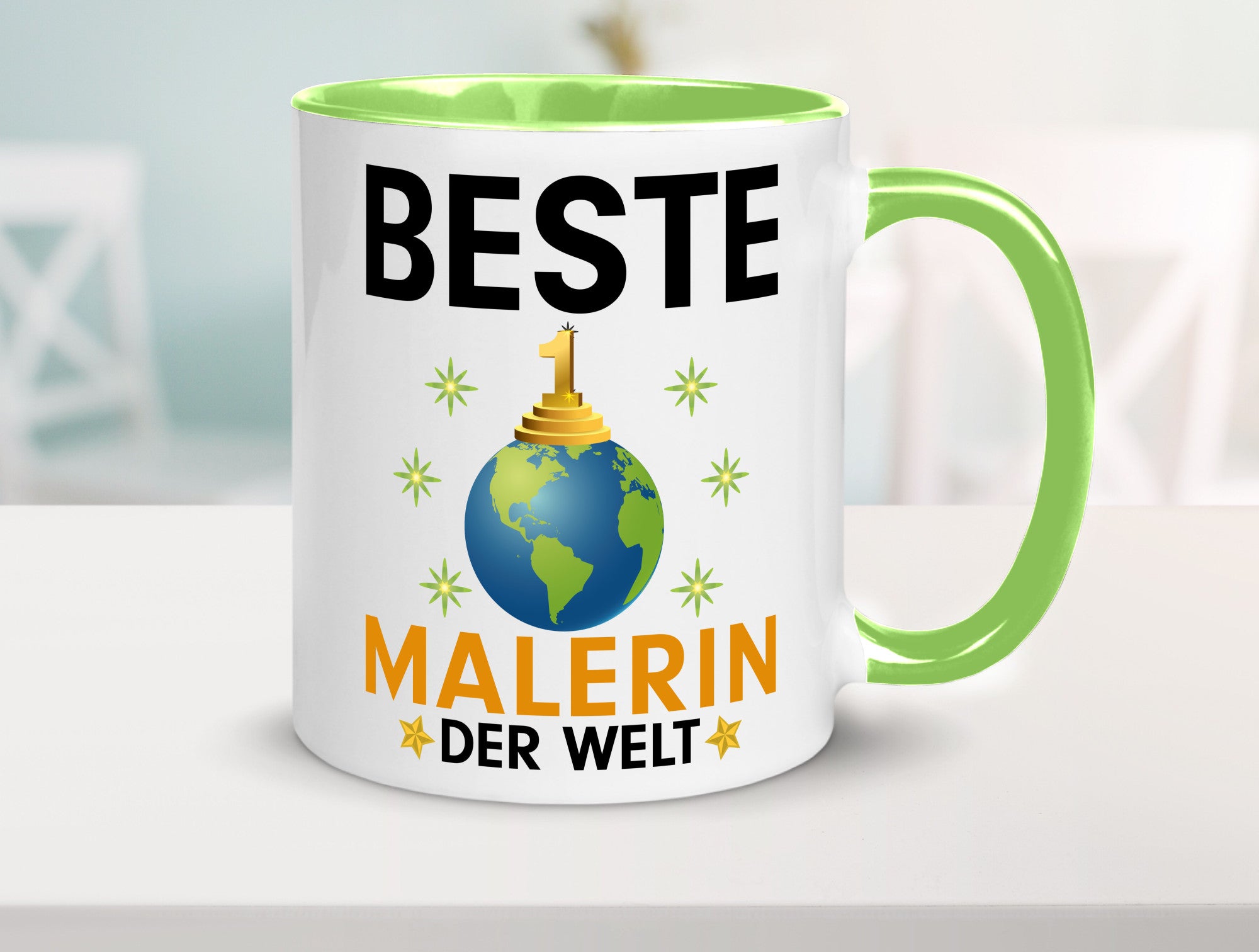 Welt Bester Malerin | Malerinnen Geschenk Humor Geschenkidee lustiger Spruch