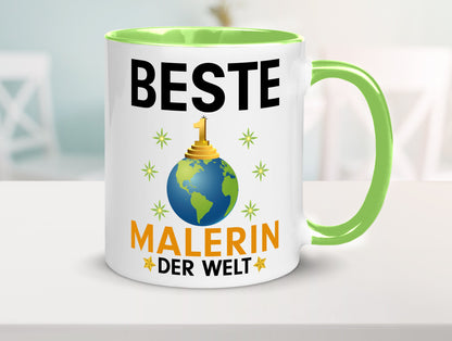 Welt Bester Malerin | Malerinnen Geschenk Humor Geschenkidee lustiger Spruch