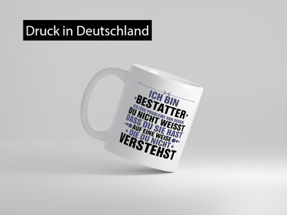Löse Probleme: Bestatter | Bestattung Totengräber Geschenk Humor Geschenkidee
