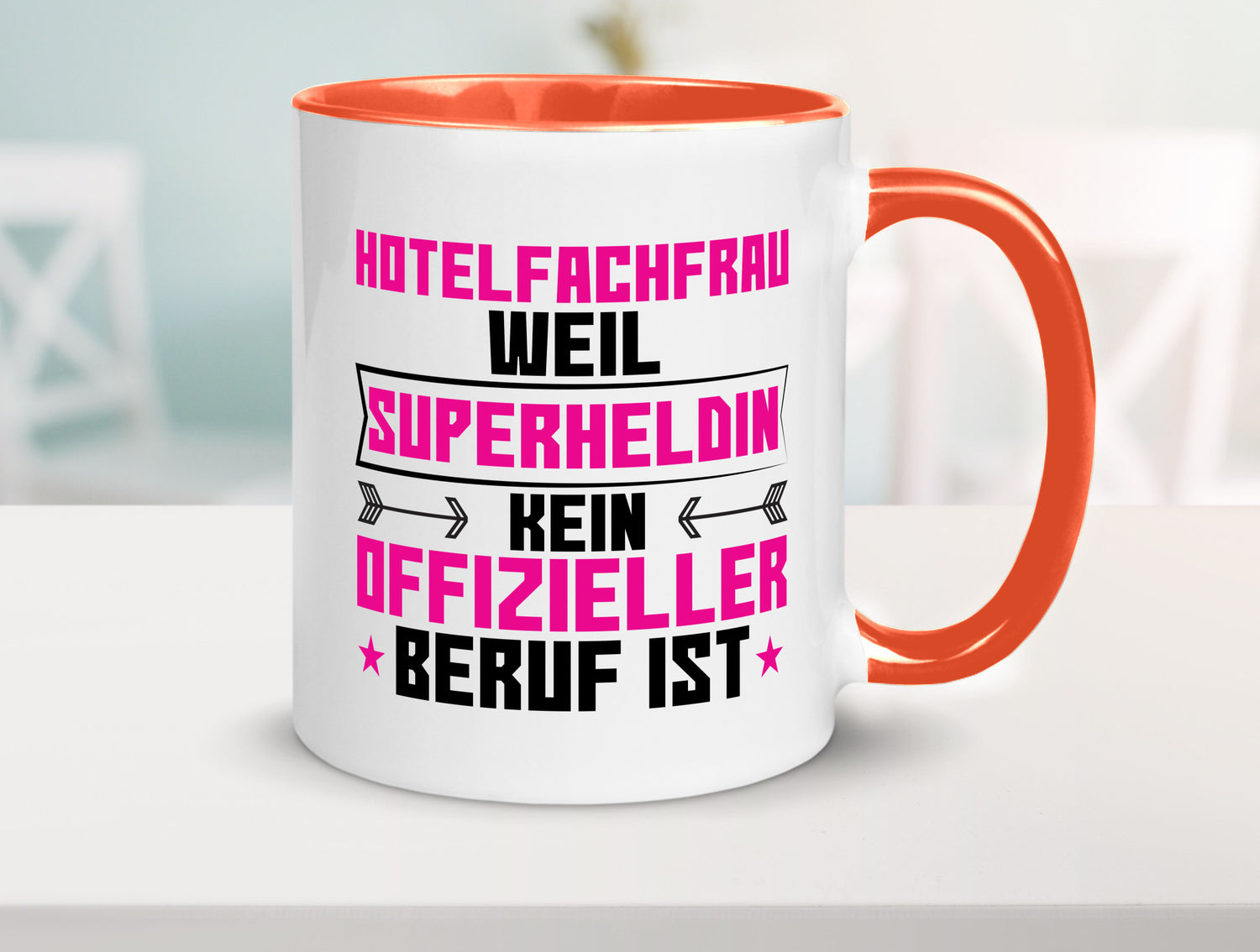 Superheldin Hotelfachfrau | Hotel lustiger Spruch Geschenk Humor Geschenkidee