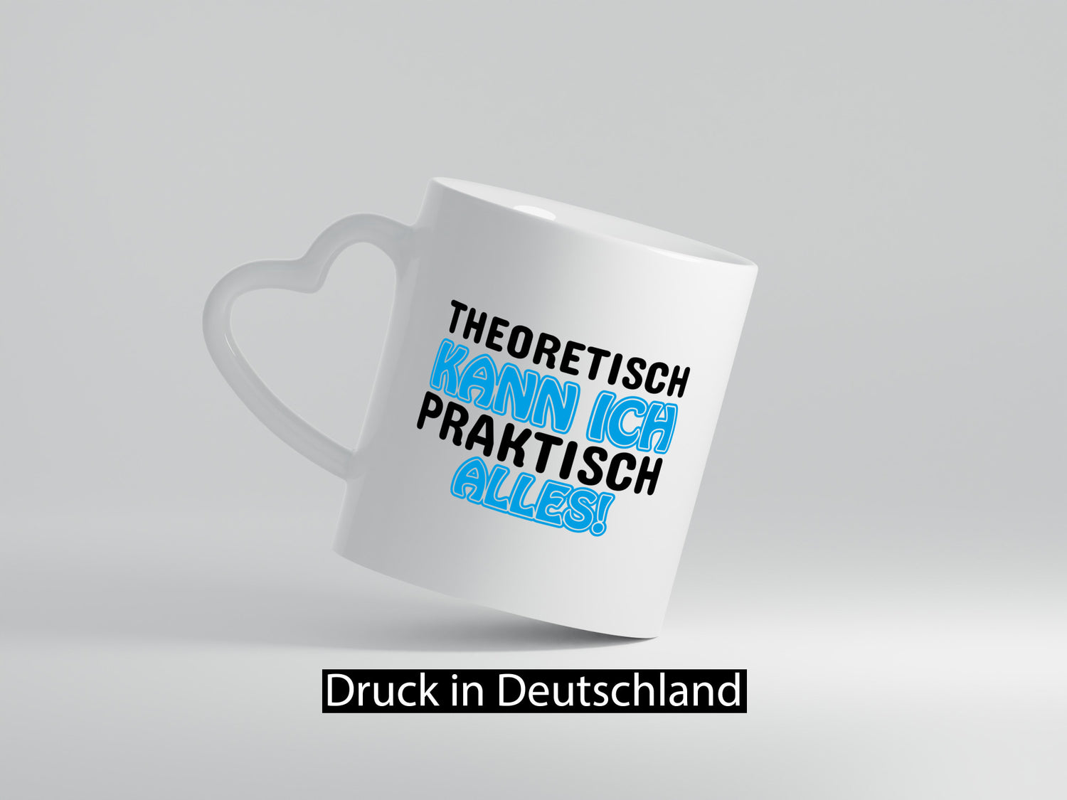 Ich kann alles lustiger Spruch Geschenk Humor Geschenkidee Tasse