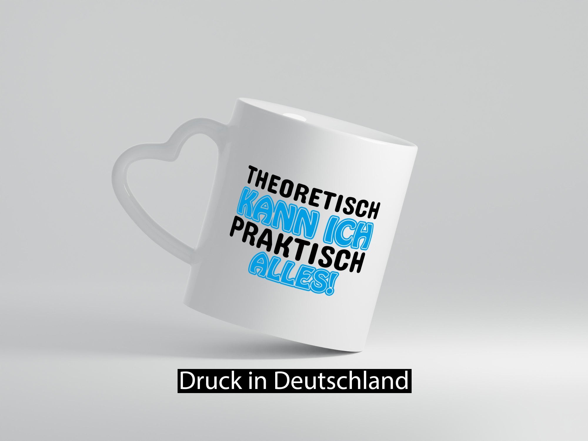 Ich kann alles lustiger Spruch Geschenk Humor Geschenkidee Tasse
