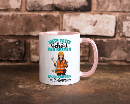 Im Universum: Bauingenieurin | Ingenieurin lustiger Spruch Geschenk Humor