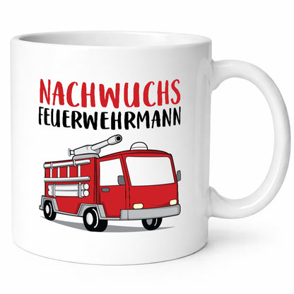 Nachwuchs Feuerwehrmann | Feuerwher Humor Geschenkidee Tasse