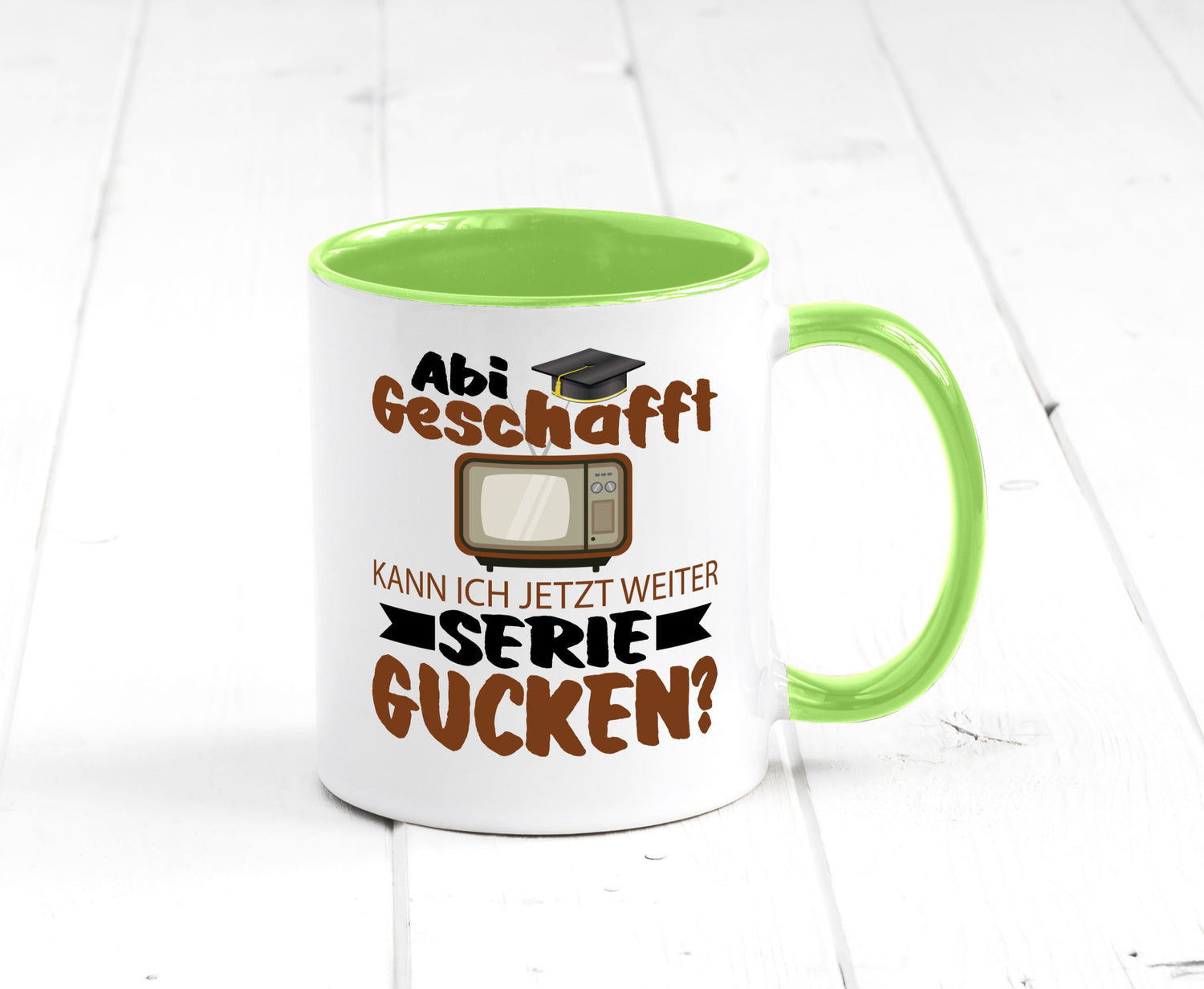 Abi Geschaft | Serie Gucken Bachlor Abitur Geschenk Humor Geschenkidee lustiger
