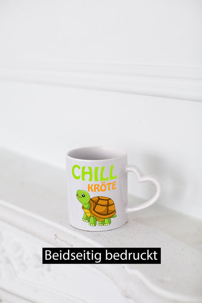 Chill Kröte | lustige Tasse Spruch Chillkröte Geschenkidee Humor
