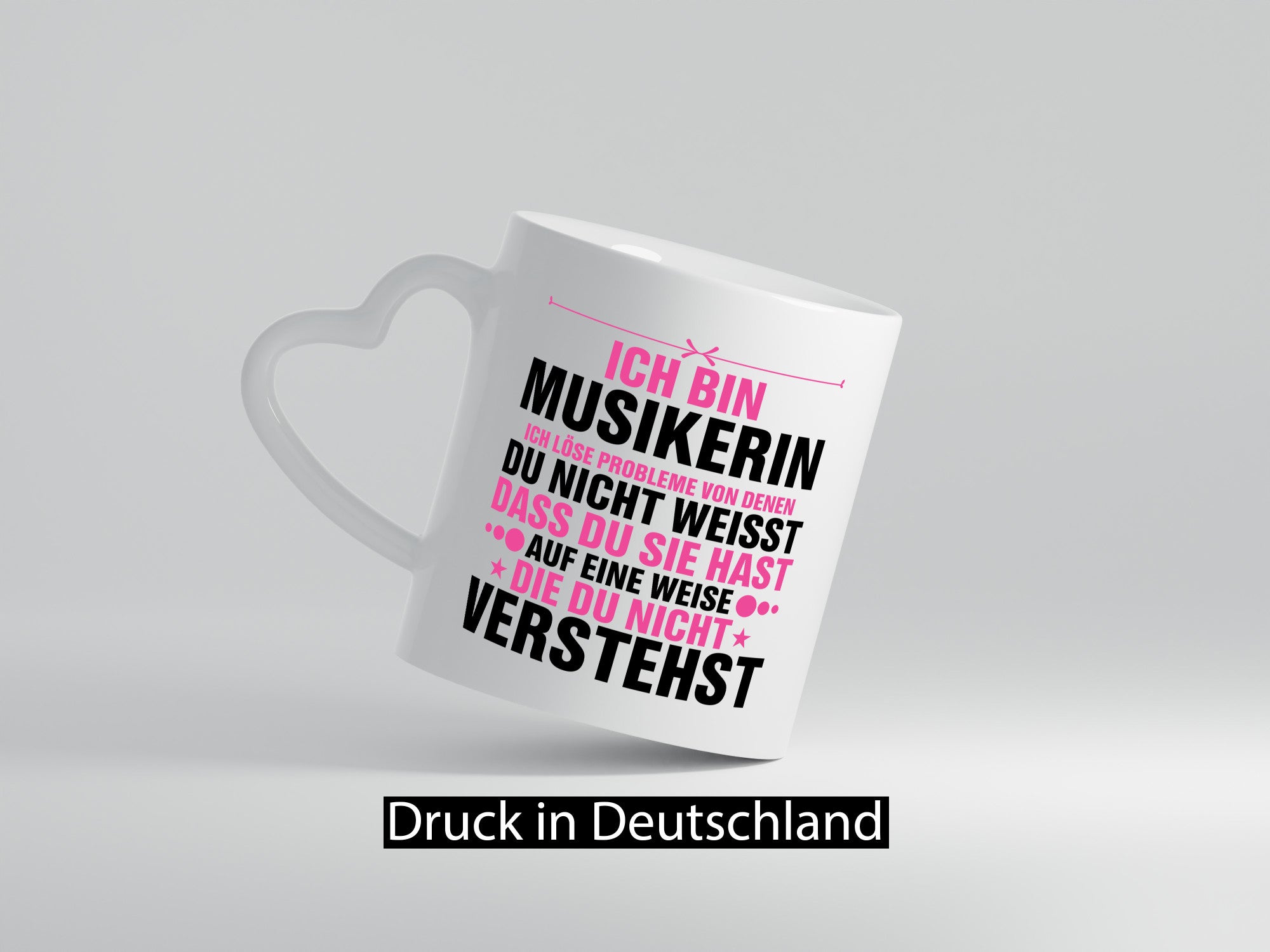 Löse Probleme: Musikerin | Musik Musikantin v2 lustiger Spruch Geschenk Humor