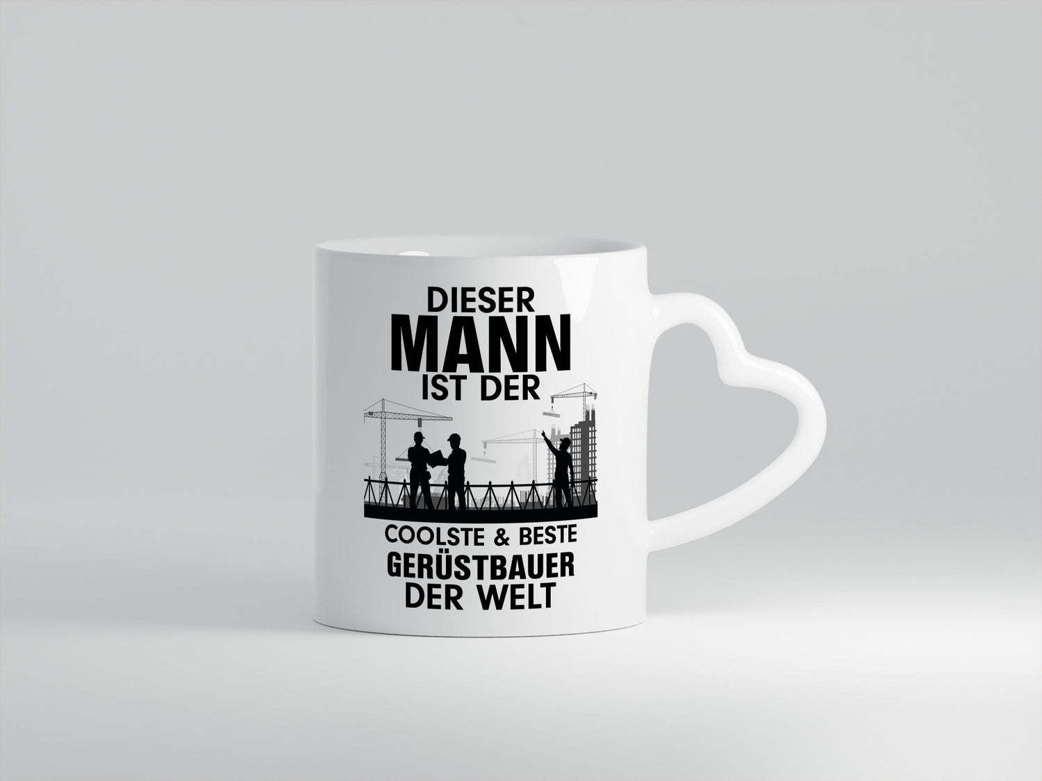 Coolster Gerüstbauer | Männer Tasse Baustelle lustiger Spruch Geschenk Humor