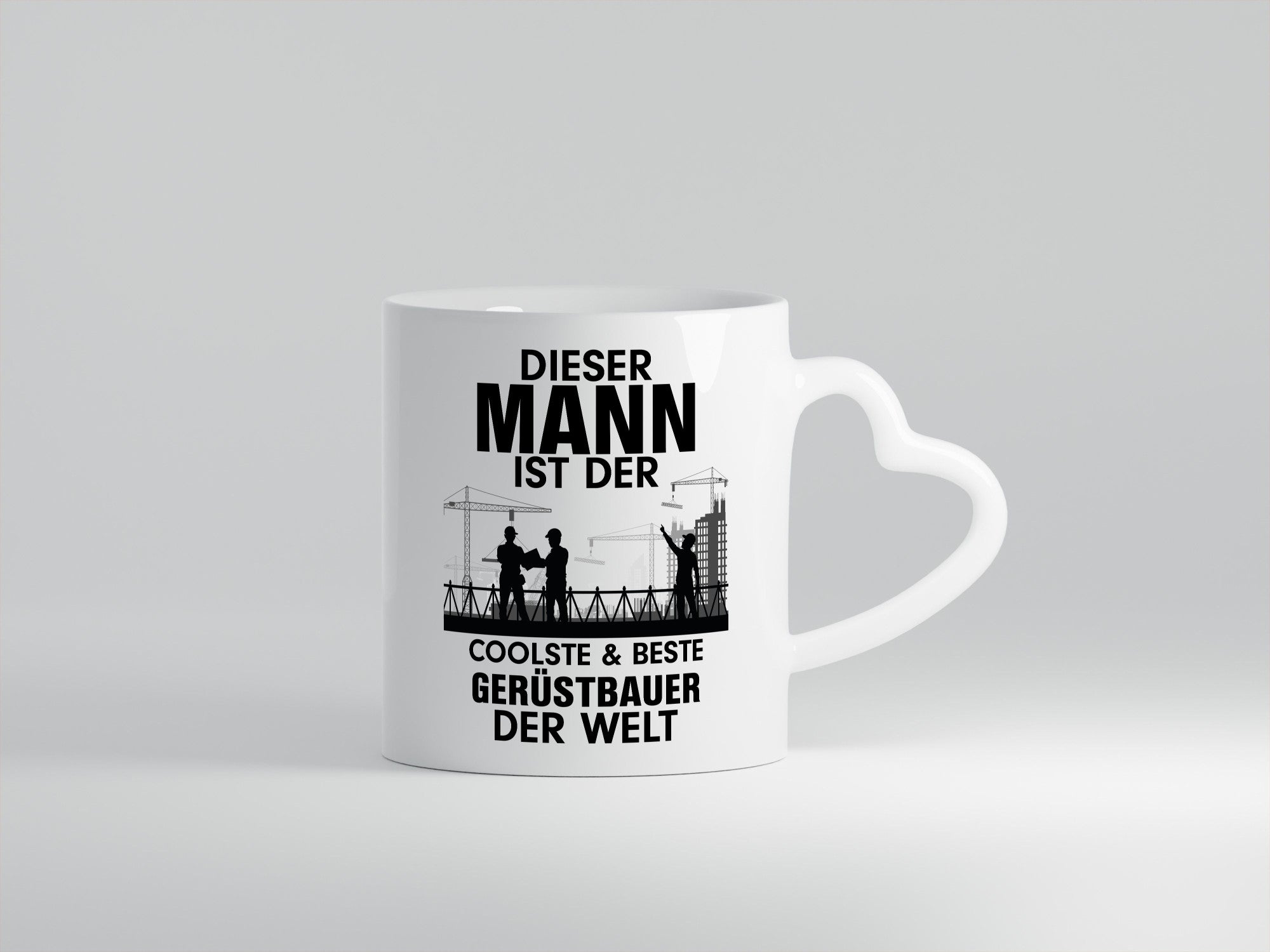 Coolster Gerüstbauer | Männer Tasse Baustelle lustiger Spruch Geschenk Humor