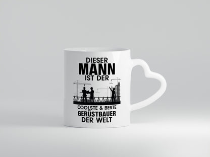 Coolster Gerüstbauer | Männer Tasse Baustelle lustiger Spruch Geschenk Humor