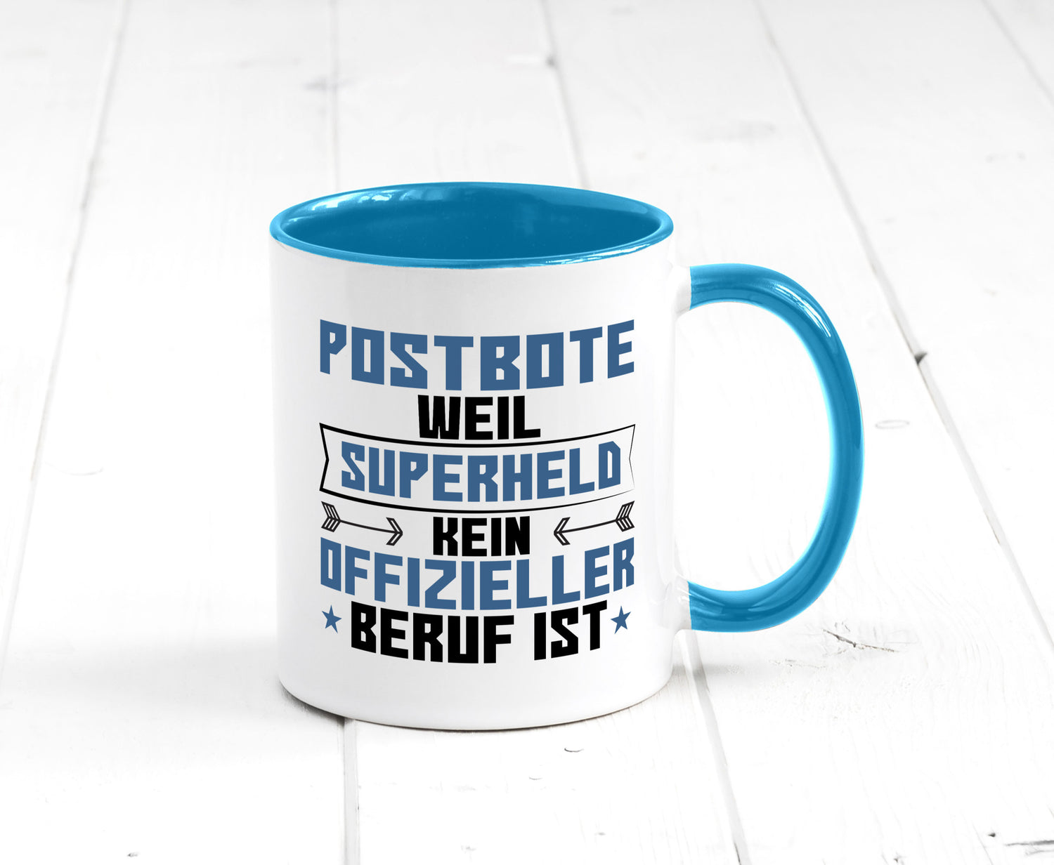 Superheld Postbote | Beruf Post Briefträger Geschenk Arbeit Kollegen Büro