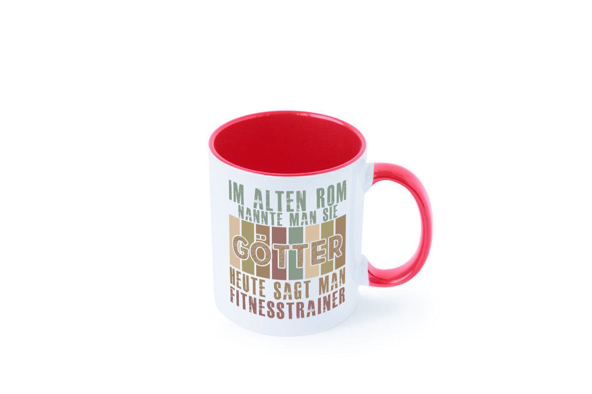 Heute sagt man: Fitnesstrainer | Personal Trainer Geschenkidee Humor Tasse