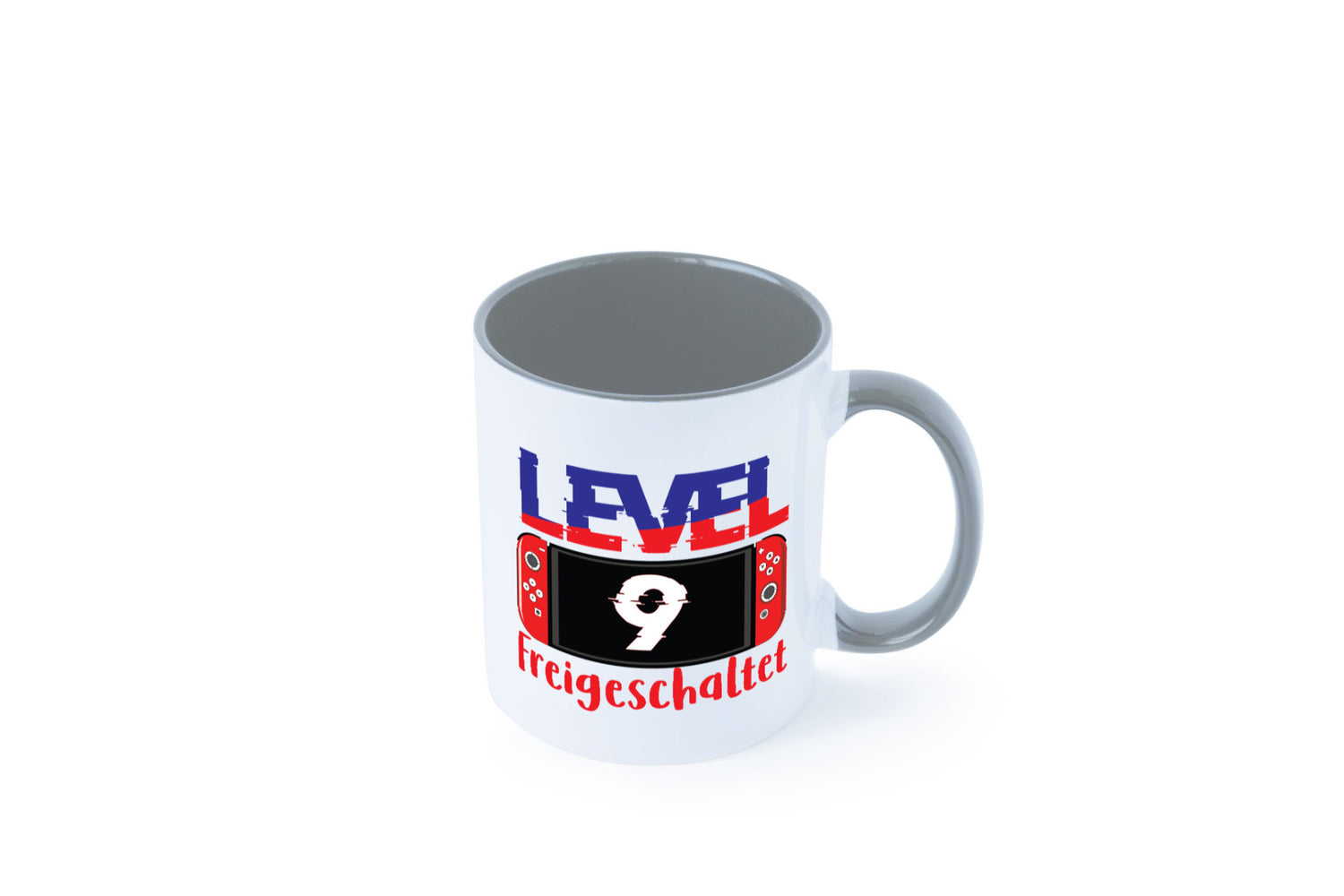 Level 9 Freigeschaltet | 9. Geburtstag Zocker Gamer Humor Geschenkidee Tasse