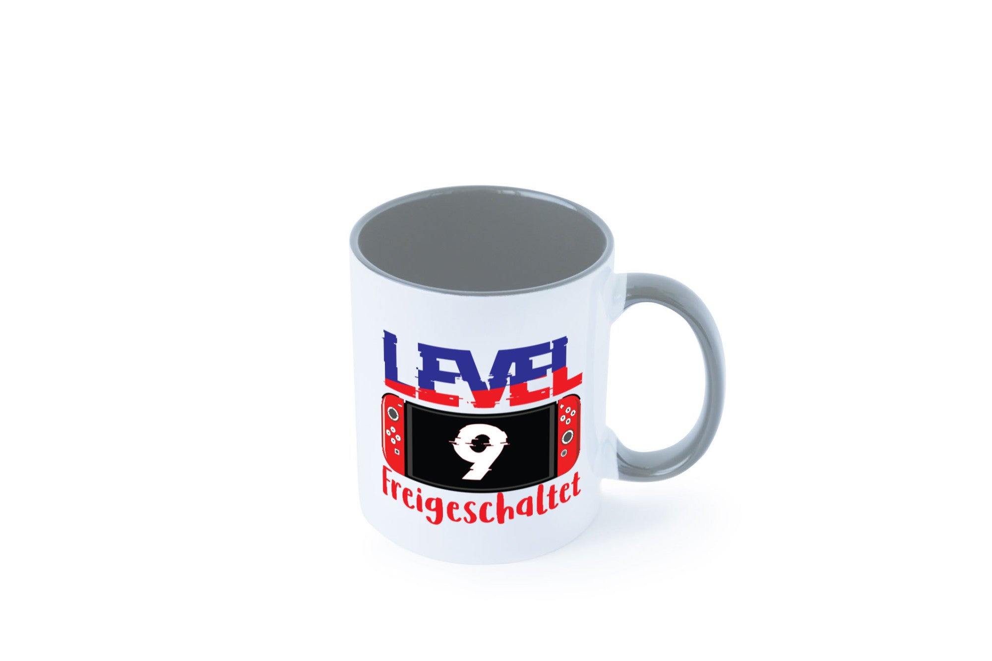 Level 9 Freigeschaltet | 9. Geburtstag Zocker Gamer Humor Geschenkidee Tasse