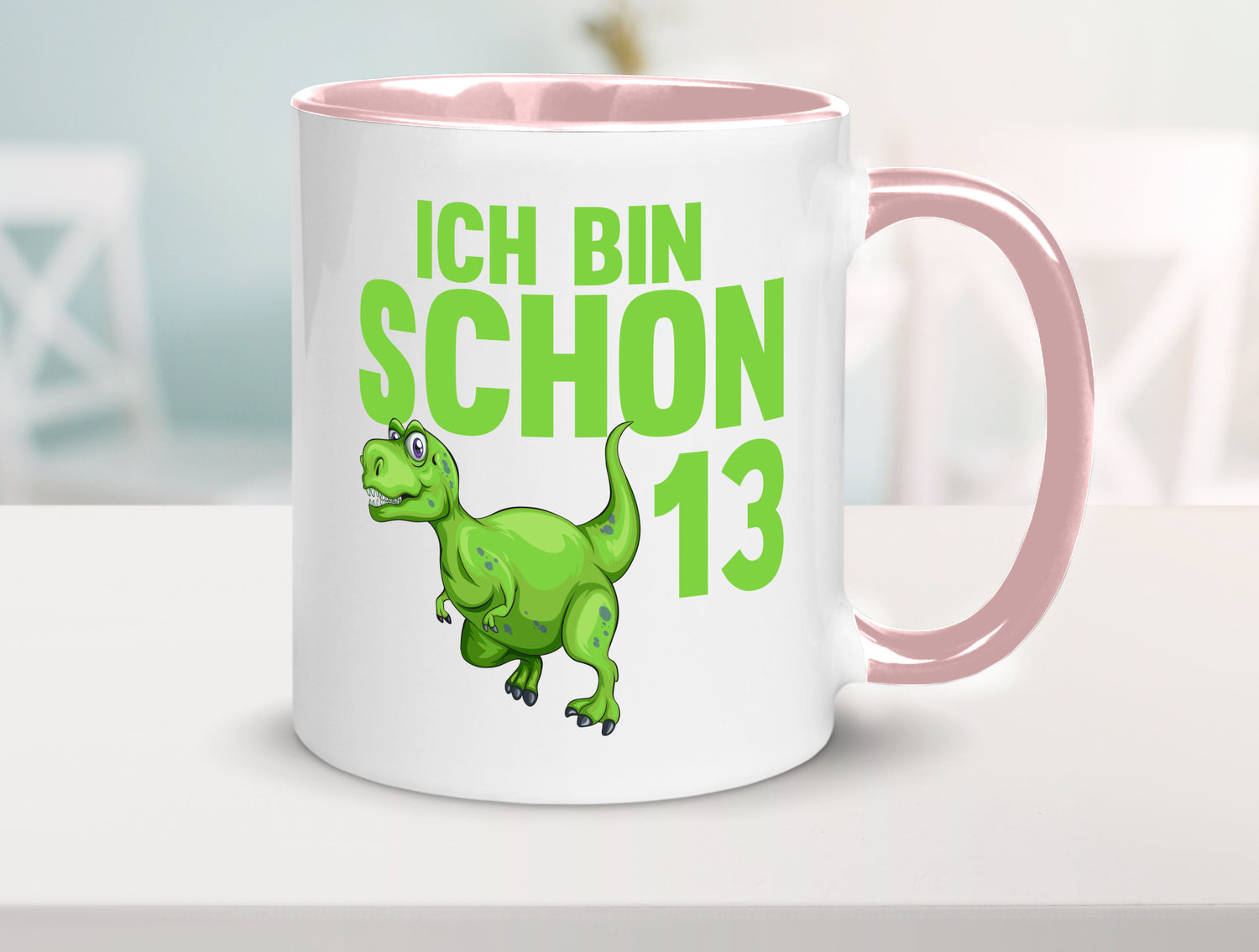 13. Geburtstag | 13 Jahre Dino Dinosaurier Humor Geschenkidee Tasse