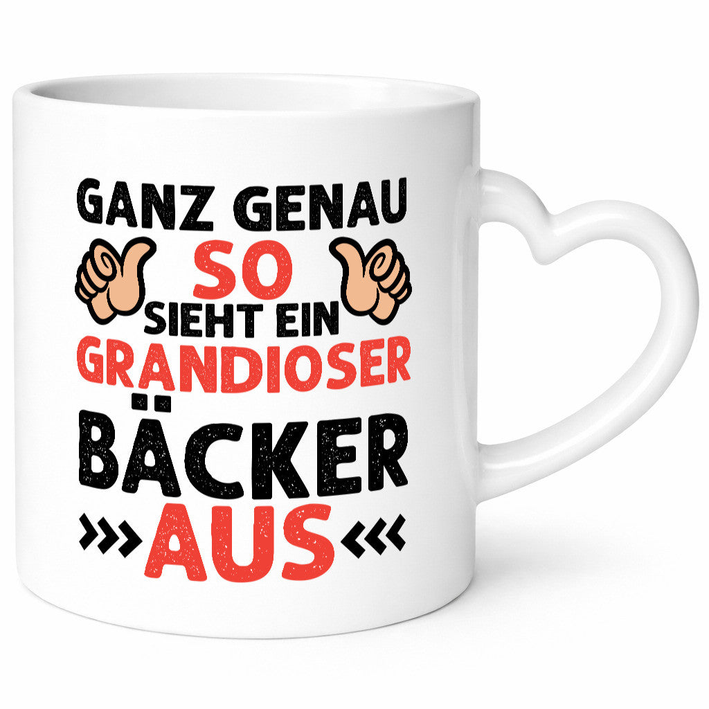 So sieht ein Grandioser Bäcker aus | Geschenk Humor Geschenkidee lustiger