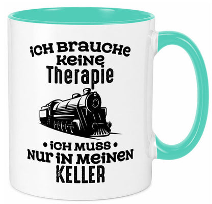 Modeleisenbahn | Hobby eisenbahn Zug lustiger Spruch Geschenk Humor Tasse