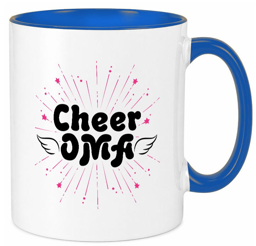 Cheer Oma | Beste Großmutter Geschenkidee Familie Humor Tasse