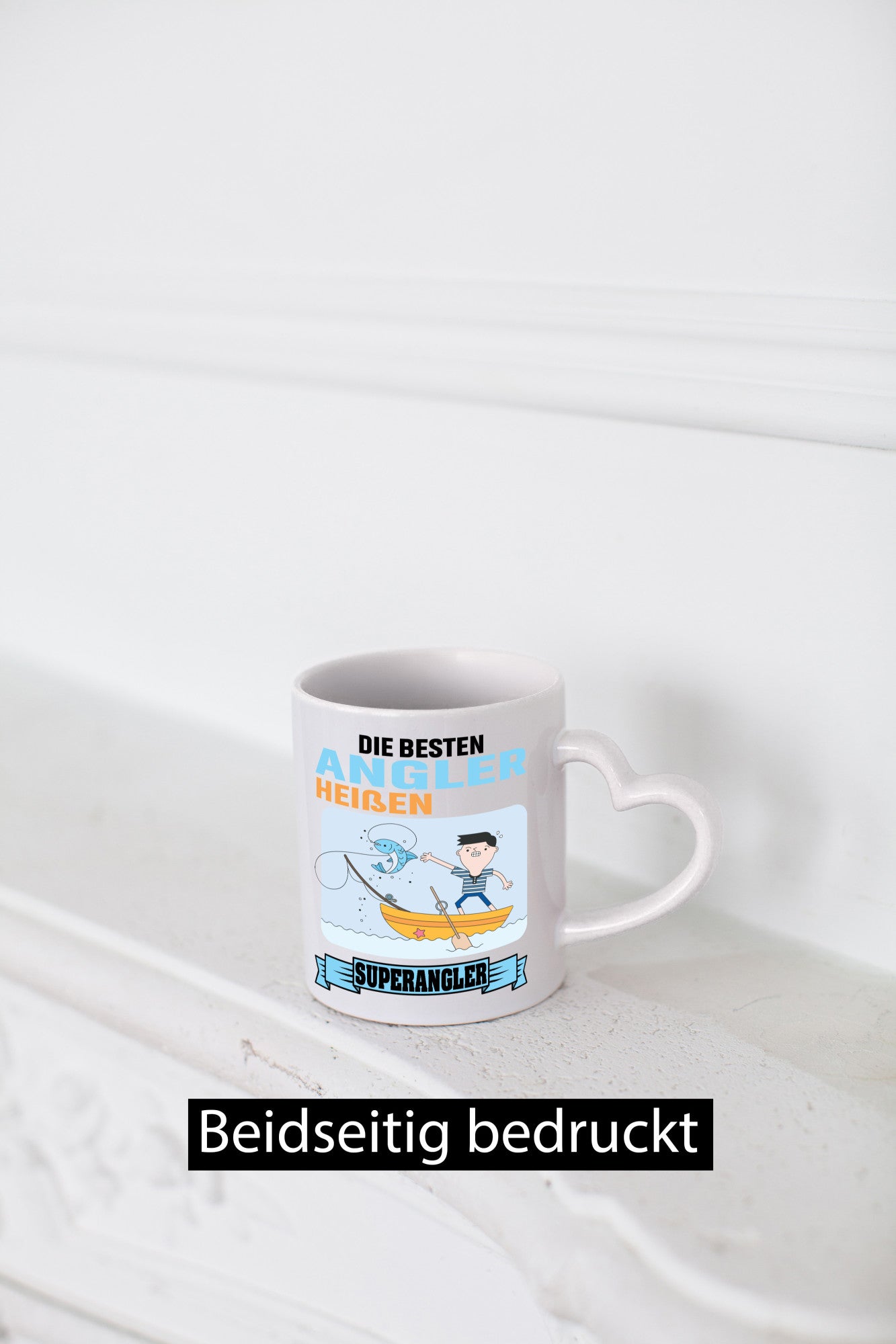 Die besten Angler heißen Superangler Geschenk Humor Geschenkidee lustiger
