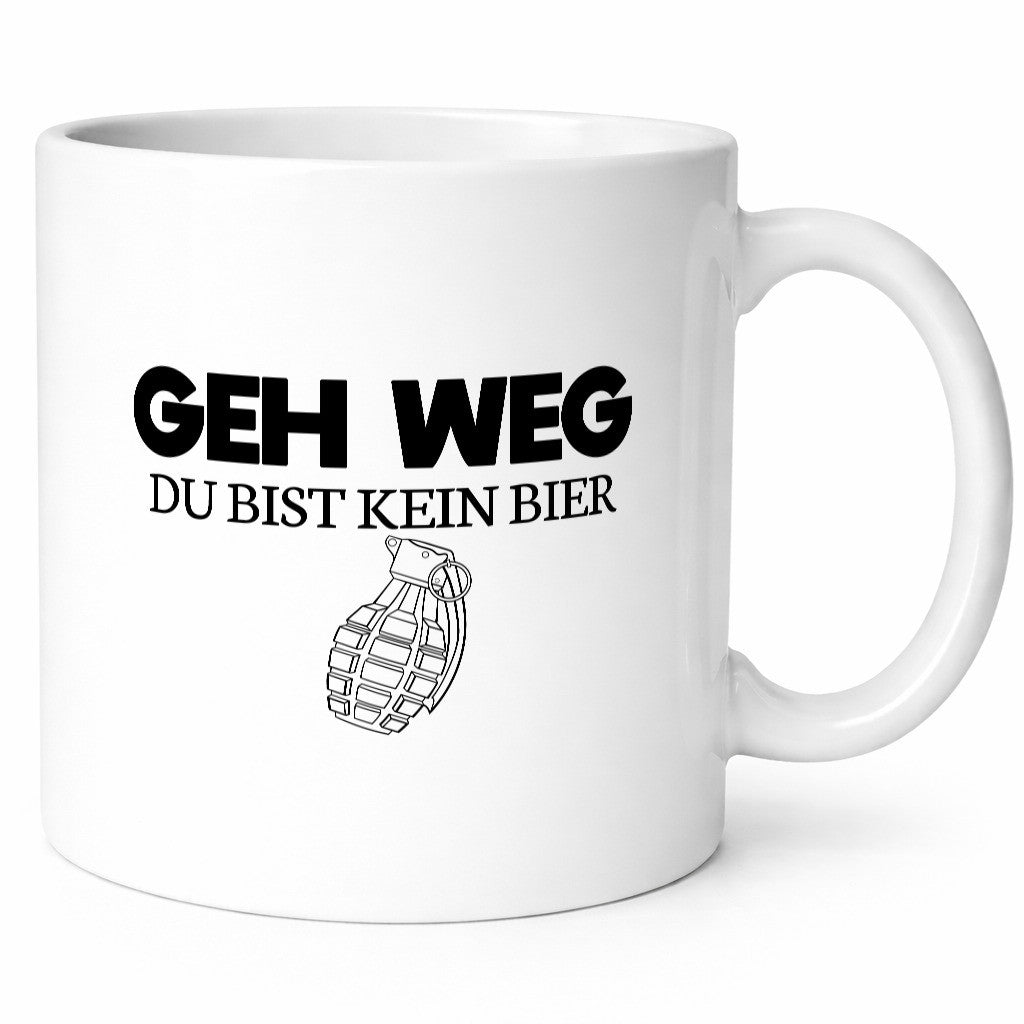 Geh weg du bist kein Bier | bierliebhaber v3 lustig Humor Geschenkidee Geschenk