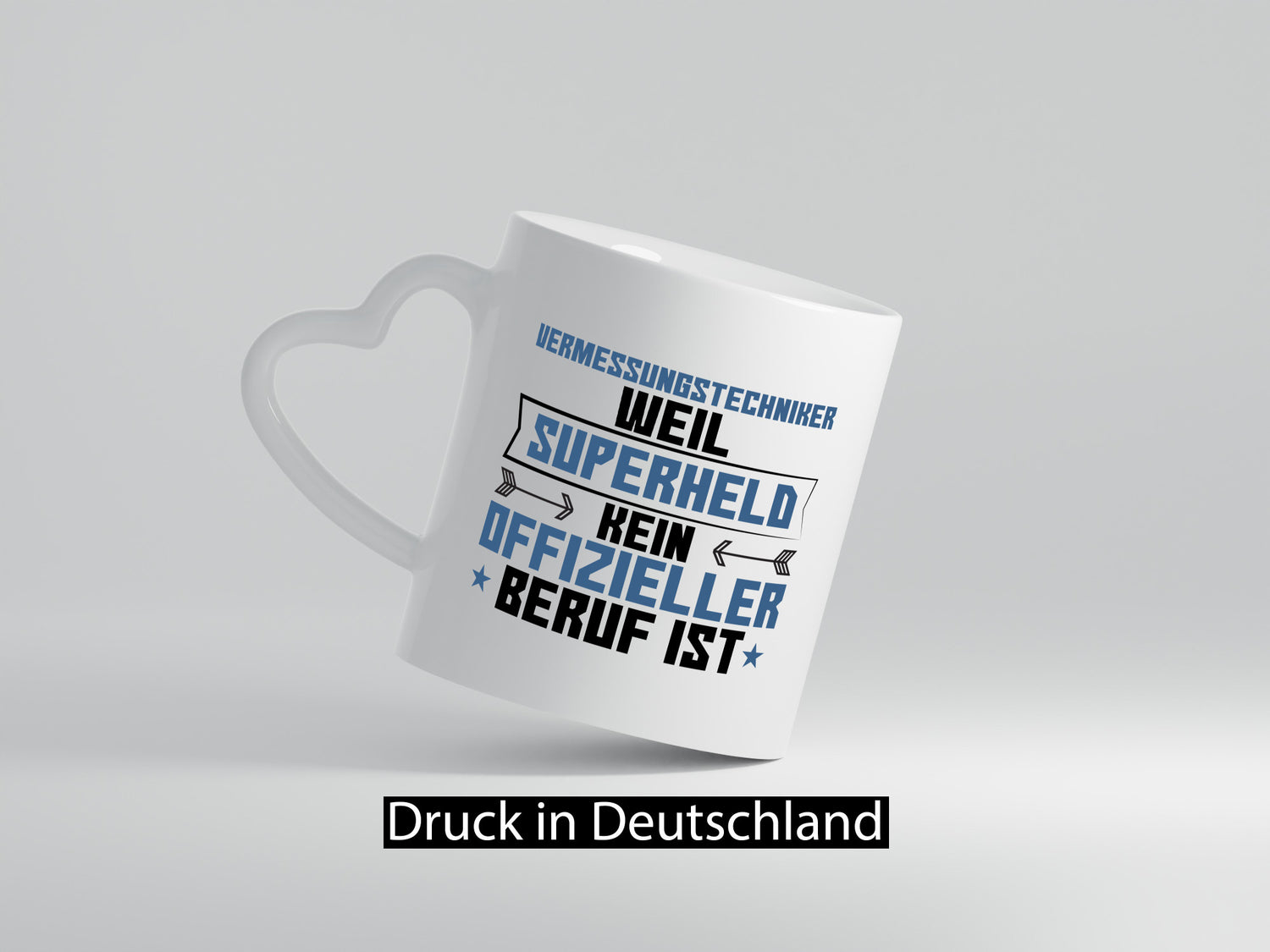 Superheld Vermessungstechniker | Techniker Geschenkidee Humor Tasse