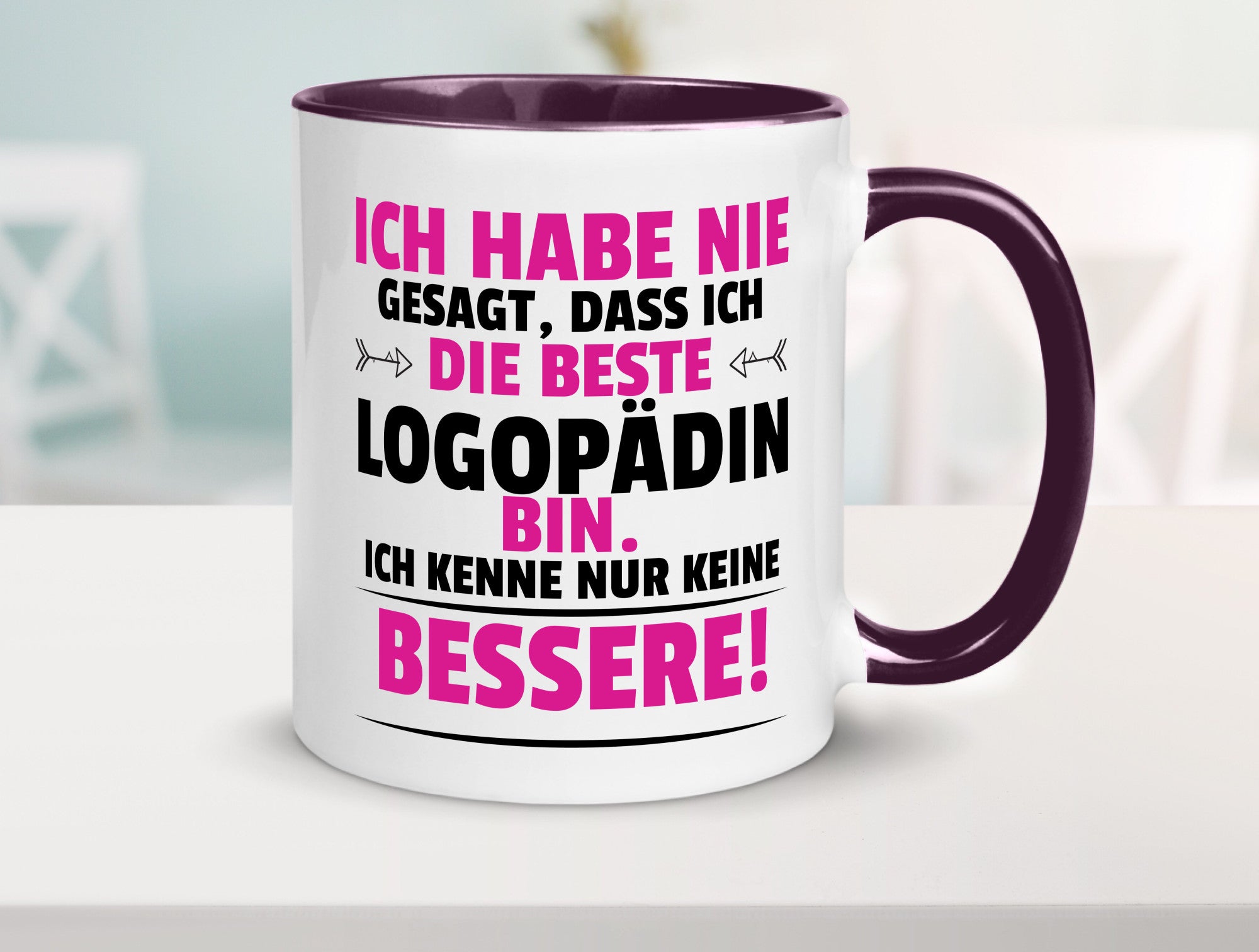 Die Beste Logopädin | Sprachtherapie Geschenk Humor Geschenkidee lustiger