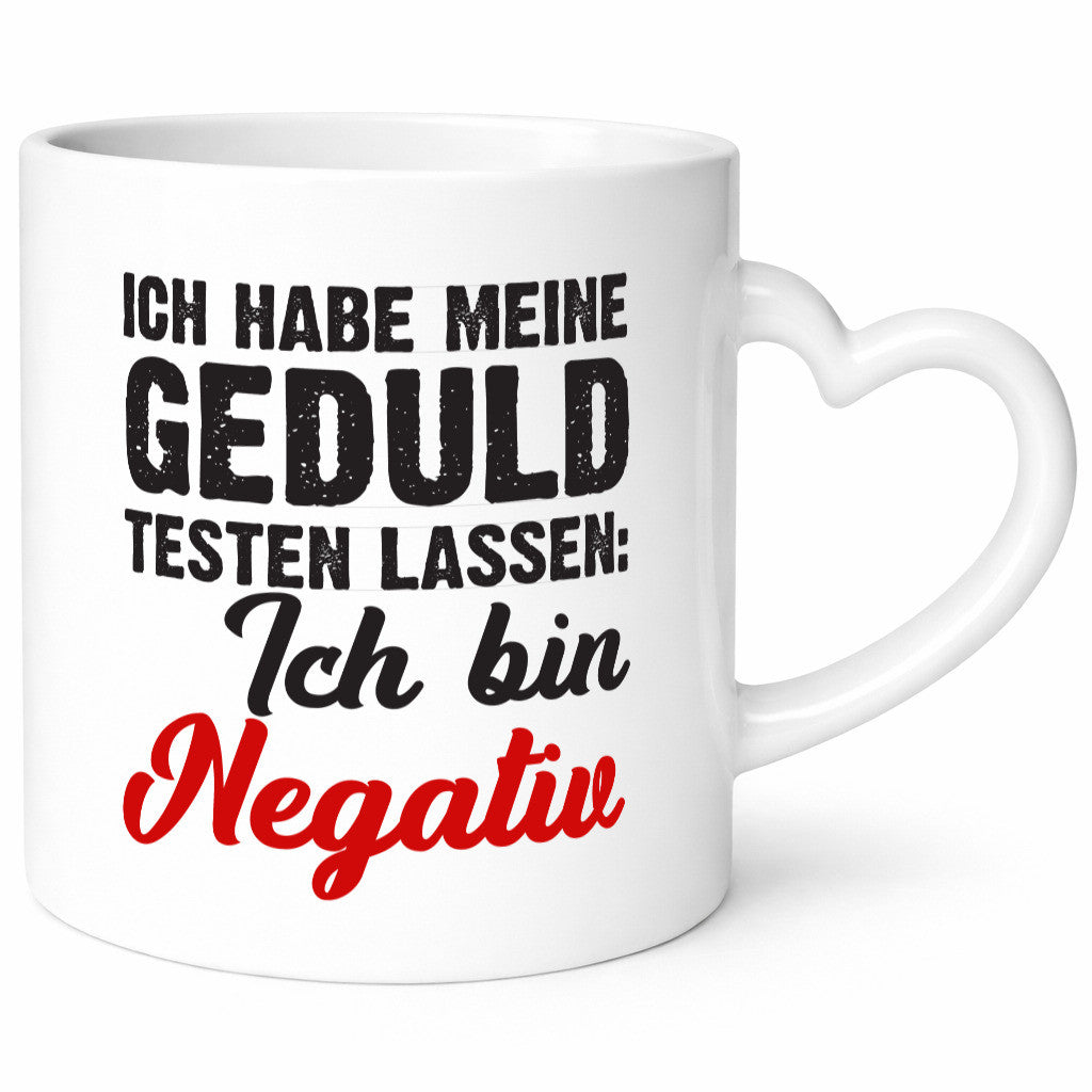 Geduld testen lassen | ungeduld lustiger Spruch Geschenk Humor Geschenkidee