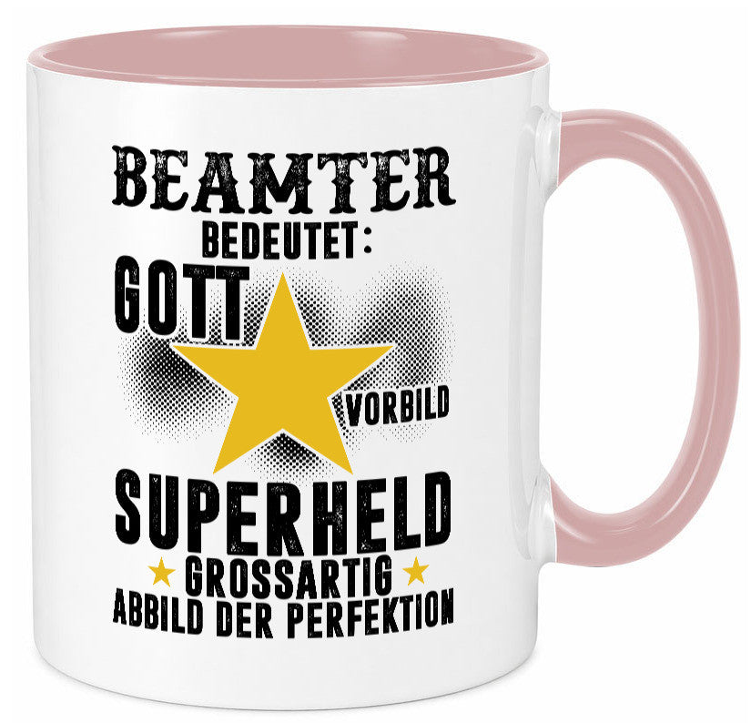 Bedeutung von Beamter | Verbeamtung öffentlicher Dienst Humor Geschenkidee Tasse