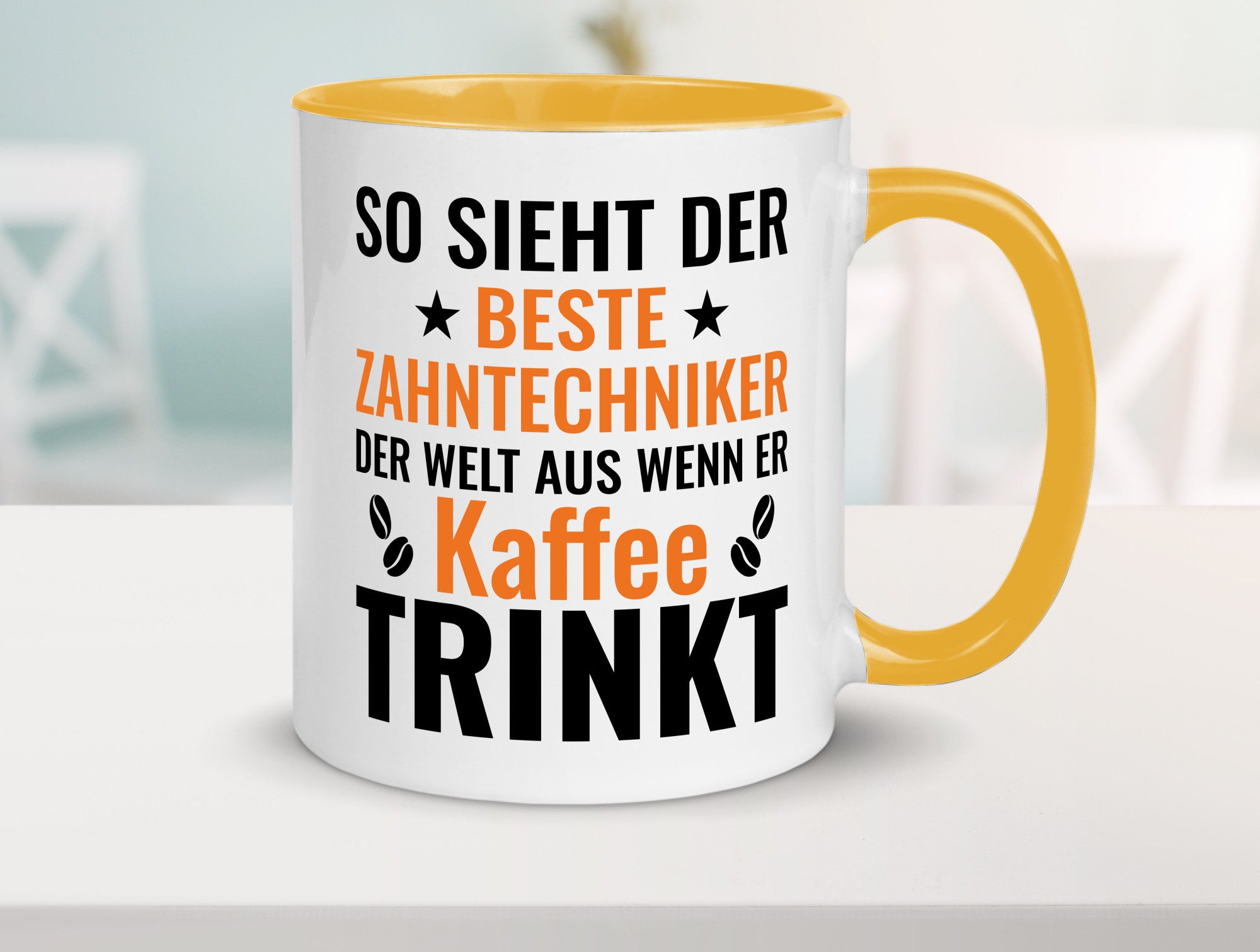 Kaffee trinkt: Zahntechniker | Zahnmedizin Geschenk Humor Geschenkidee lustiger