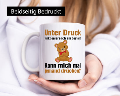 Teddy Umarmung | Teddybär Motiv Liebe Freundschaft lustig Humor Geschenkidee