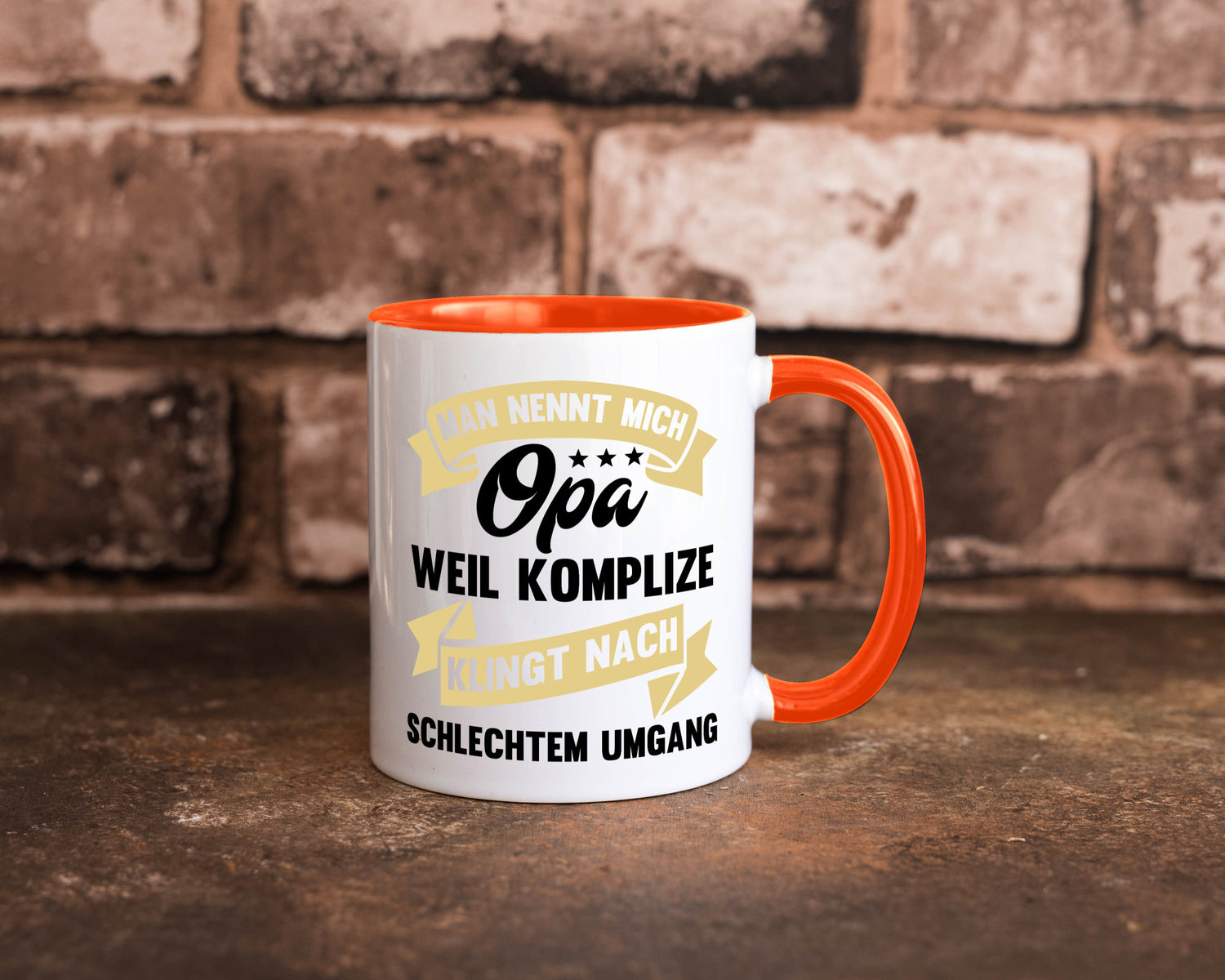 Man nennt mich Opa | Bester der Welt Humor Familie Geschenkidee Tasse