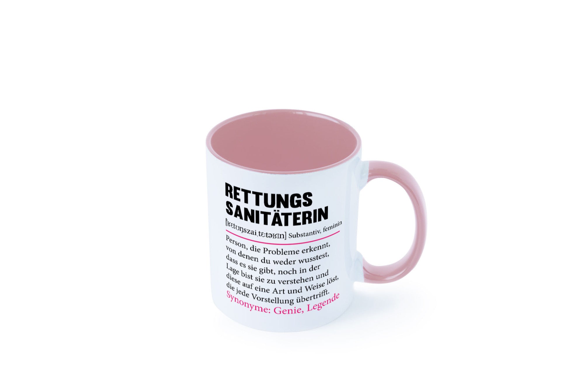 Rettungssanitäterin | Beruf Sanitäter Spruch v2 Humor Arbeit Kollegen Büro