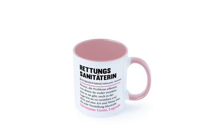 Rettungssanitäterin | Beruf Sanitäter Spruch v2 Humor Arbeit Kollegen Büro