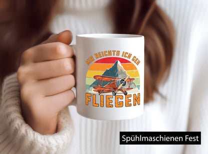 Mir reichts ich geh fliegen | Flugzeug Pilot Piloten lustiger Spruch Geschenk