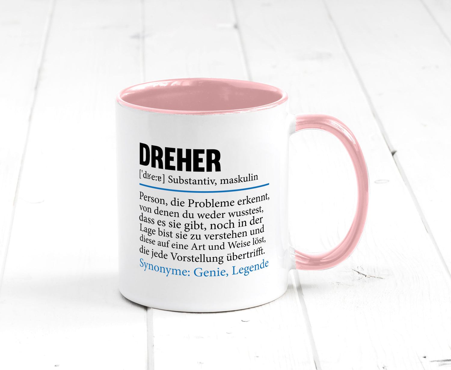 Dreher Humor | Fräser Zerspannungsmechaniker Geschenkidee Tasse